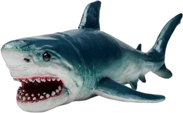 Фото - Фігурки тварини Lanka Novelties Велика біла акула 33 см (21574)