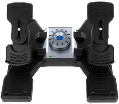 Игровой контроллер Logitech G Saitek Pro Flight Rudder Pedals USB (945-000005) - Фото 1