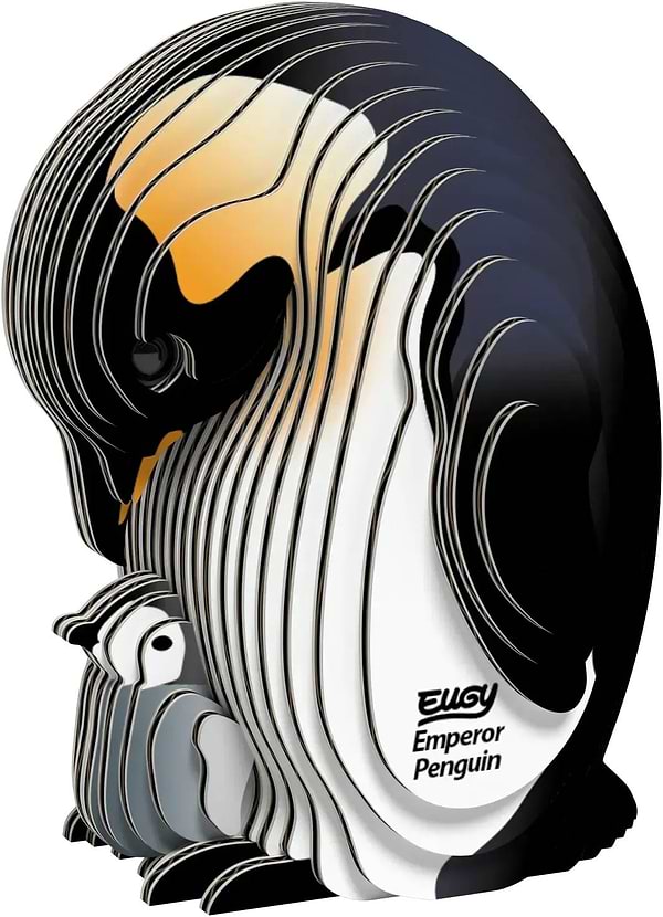 Фото - 3D пазли EUGY Зоопарк: Пінгвін імператорський (XEG-131) Фото - 3D пазли EUGY Зоопарк: Пінгвін імператорський (XEG-131)