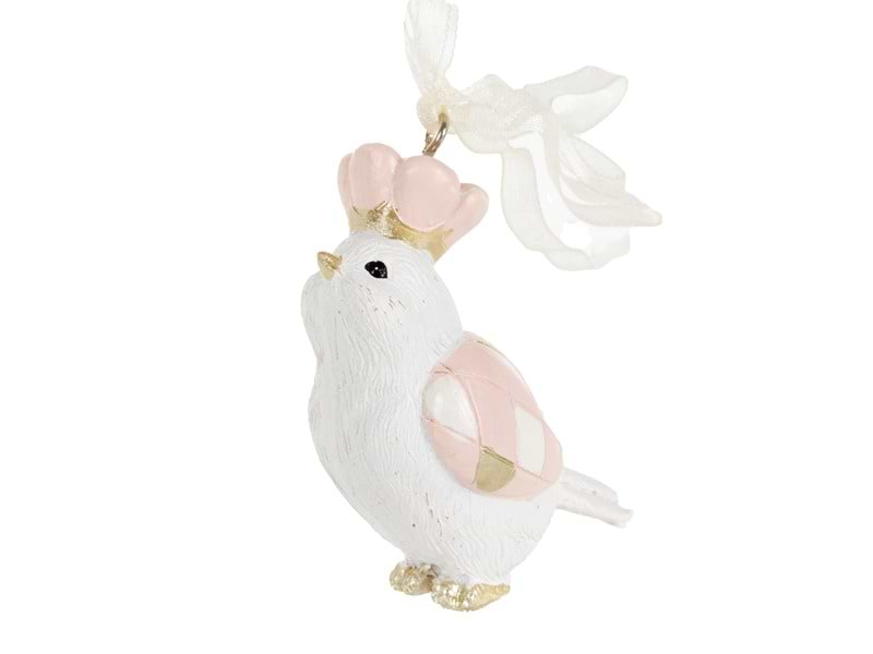 Ялинкова іграшка Lefard Пташка 7 см (191-077)