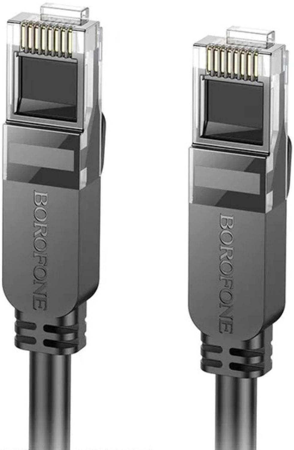 Кабель патч-корд BOROFONE BUS01 10m  Black (6941991103971)