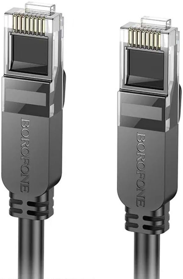 Фото - Кабель патч-корд BOROFONE BUS01 10m  Black (6941991103971)