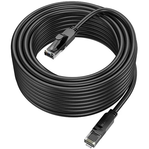 Фото - Кабель патч-корд BOROFONE BUS01 10m  Black (6941991103971)