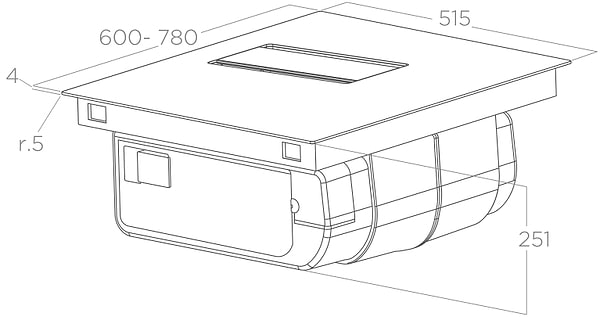 Фото - Варильна поверхня електрична Elica NIKOLATESLA ALPHA B BL/A/60