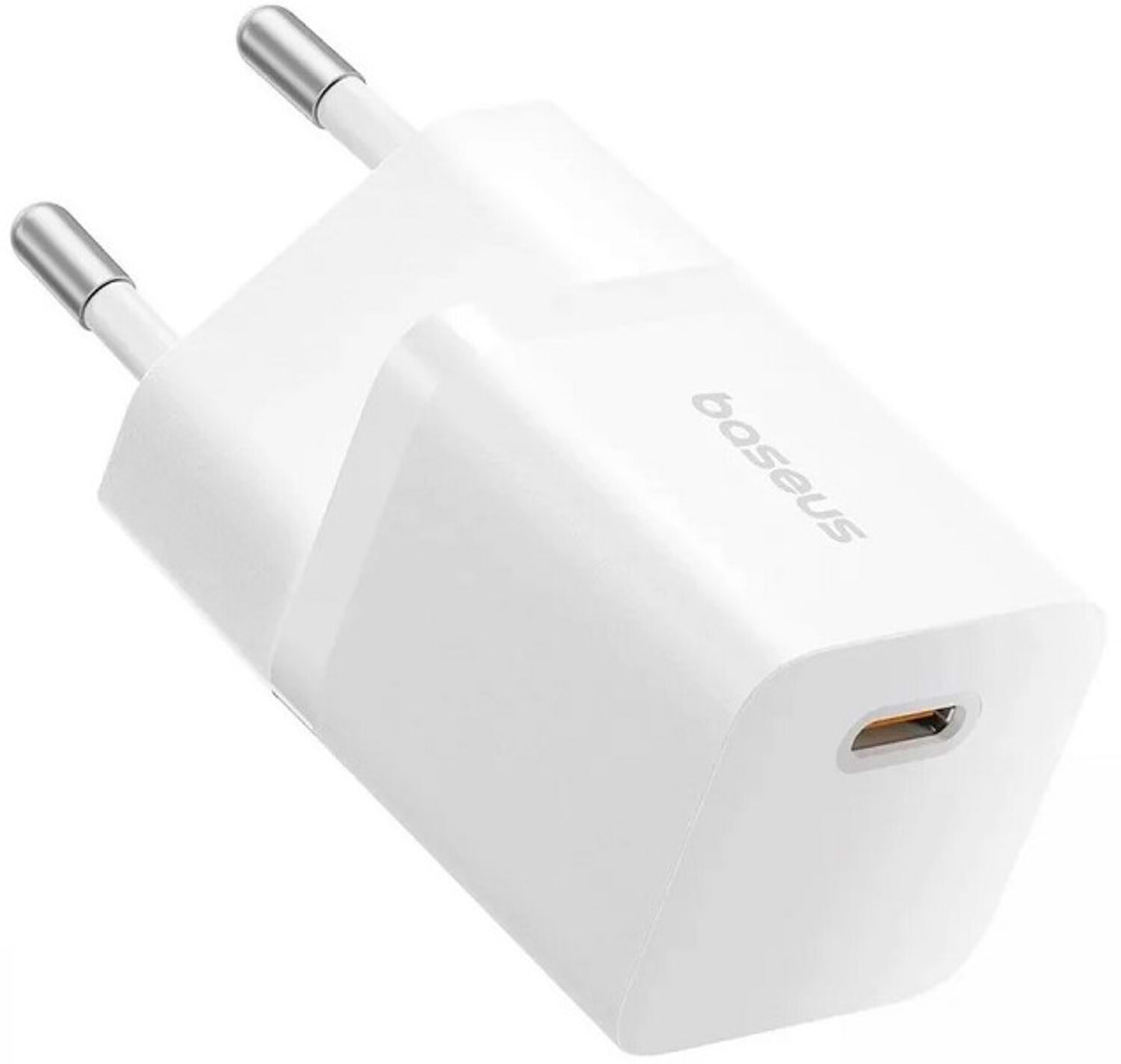 Сетевое зарядное устройство Baseus GaN5 Fast Charger (mini) 1C 25W EU Moon White (P10110909213-00)