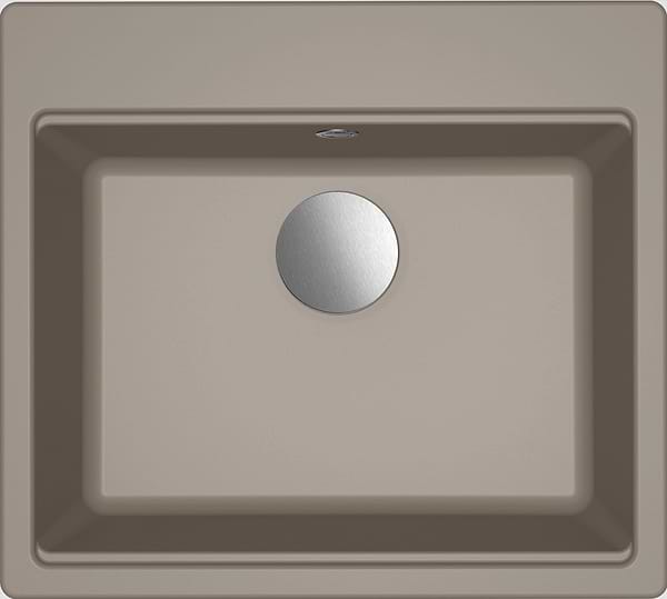 Фото - Мийка кухонна Elleci TIME 105 on top tortora 43 Фото - Мийка кухонна Elleci TIME 105 on top tortora 43