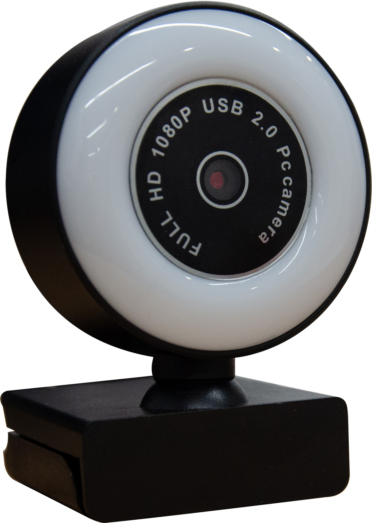 Веб-камера для компьютера OKey WB230 FHD 1080P, LED подсветка, USB - Фото 1
