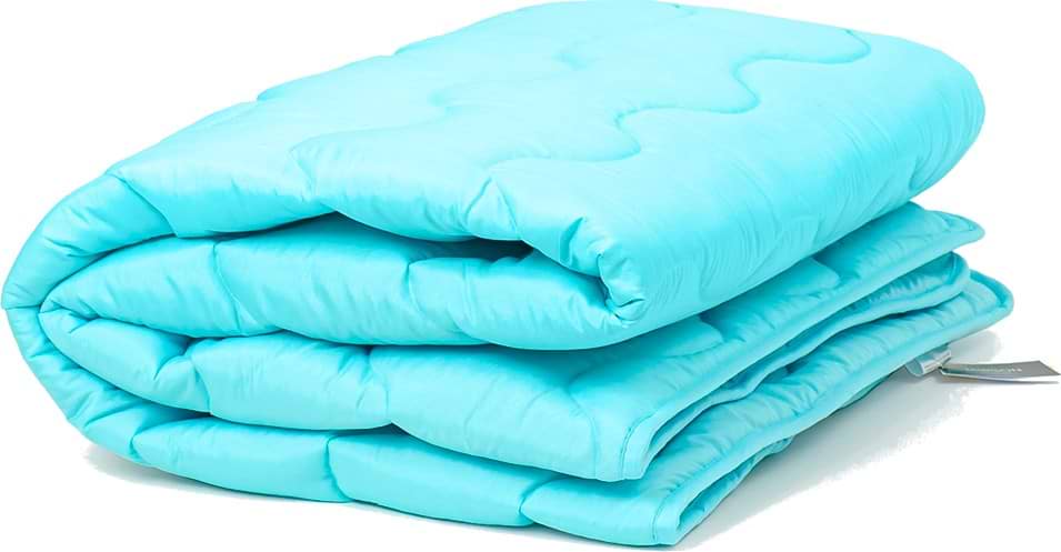 Ковдра всесезонна полуторна MirSon 1655 Eco Light Blue 140х205 (2200002652582)