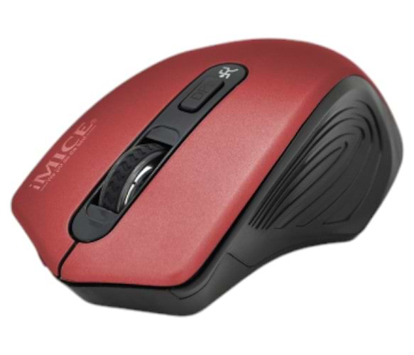 Мышь беспроводная игровая iMice G-1800 Red - Фото 1