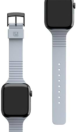 Фото - Уценка - Ремешок для смарт-часов UAG for Apple Watch 44/42 Dot Silicone, Soft Blue (19249K315151)
