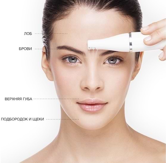 Фото - Эпилятор для лица Braun FaceSpa SE851 V