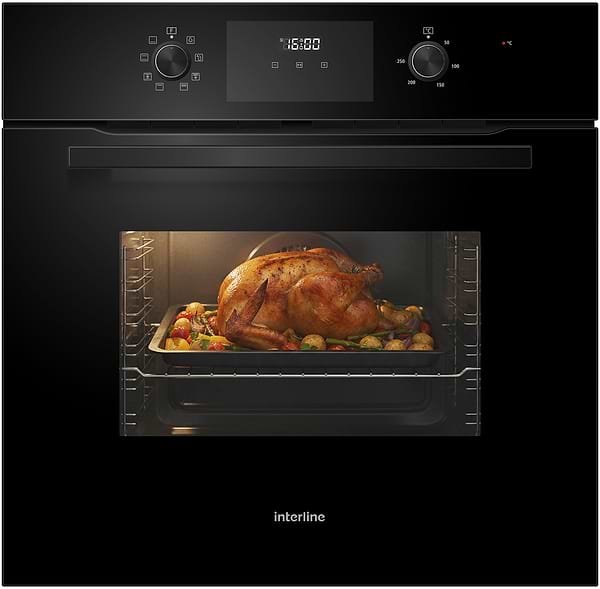 Фото - Духова шафа електрична Interline OEG 581 ECR BA Фото - Духова шафа електрична Interline OEG 581 ECR BA