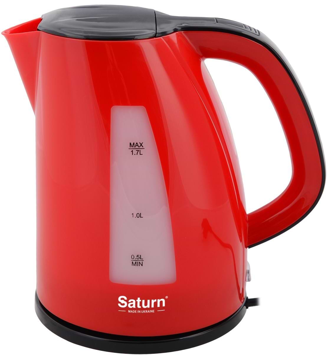 Электрический чайник Saturn ST-EK8436U Red/Black - Фото 1