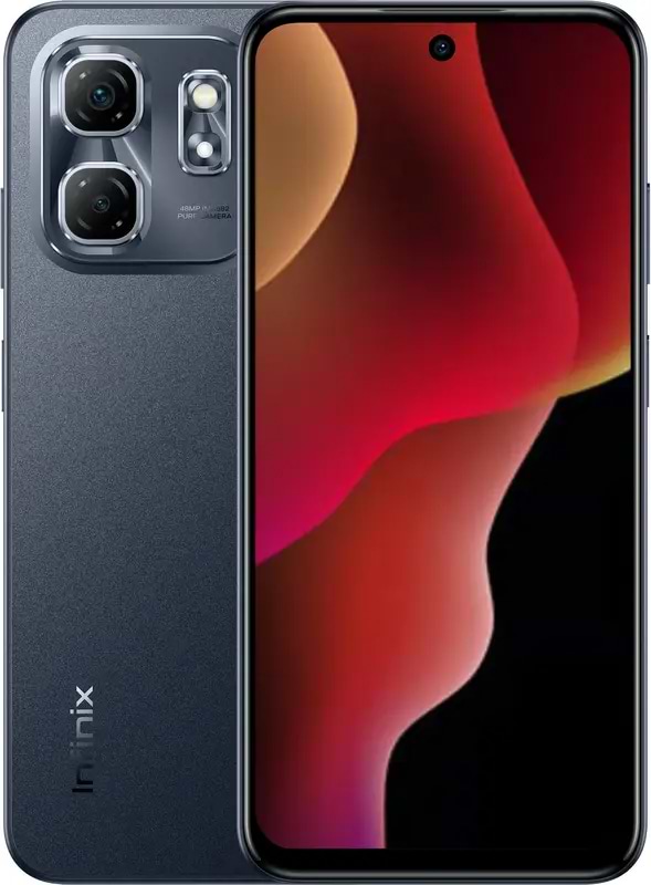 Смартфон Infinix HOT 50i 4/256Gb Sleek Black X6531B - Фото 1