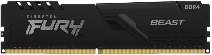 Память DDR Kingston DDR4 8Gb 3200MHz Fury Beast (KF432C16BB/8) - Фото 1