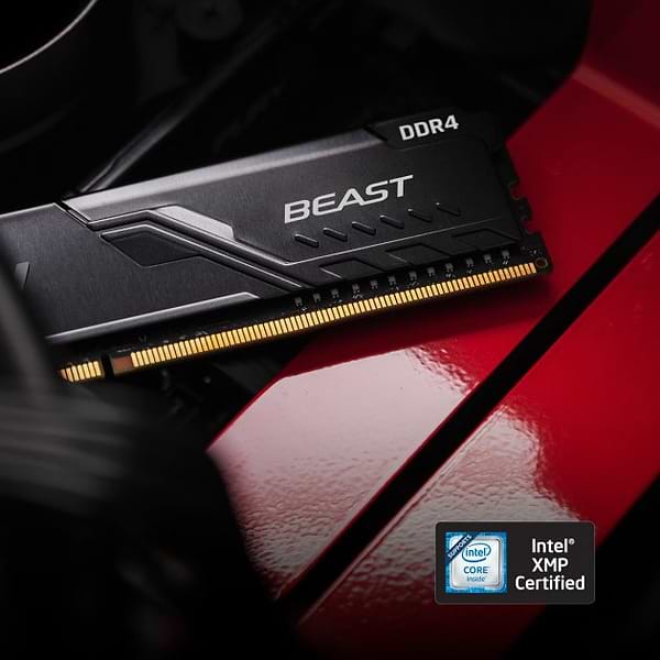 Фото - Память DDR Kingston DDR4 2x8GB/3600 Fury Beast Black (KF436C17BBK2/16)