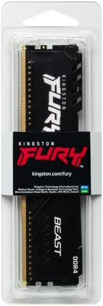 Фото - Память DDR Kingston DDR4 32GB/3200 Fury Beast Black (KF432C16BB/32)