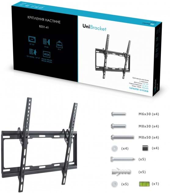 Фото - Крепление для телевизора UniBracket BZ 01-41