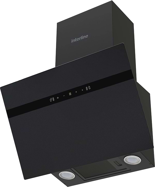 Фото - Витяжка декоративна Interline FLOW MATT BL A/60/GL/M