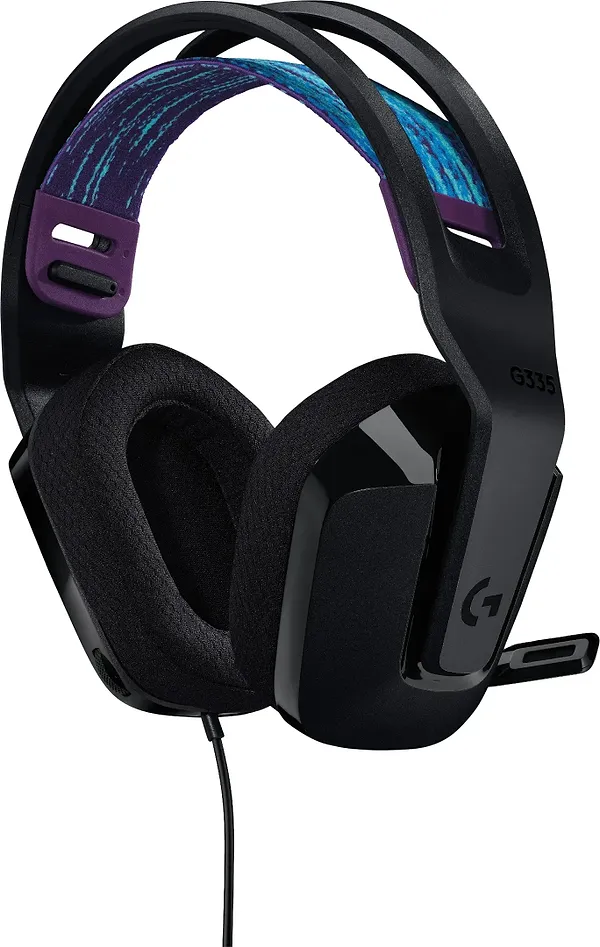 Фото - Гарнітура дротова ігрова Logitech G335 Black (981-000978)