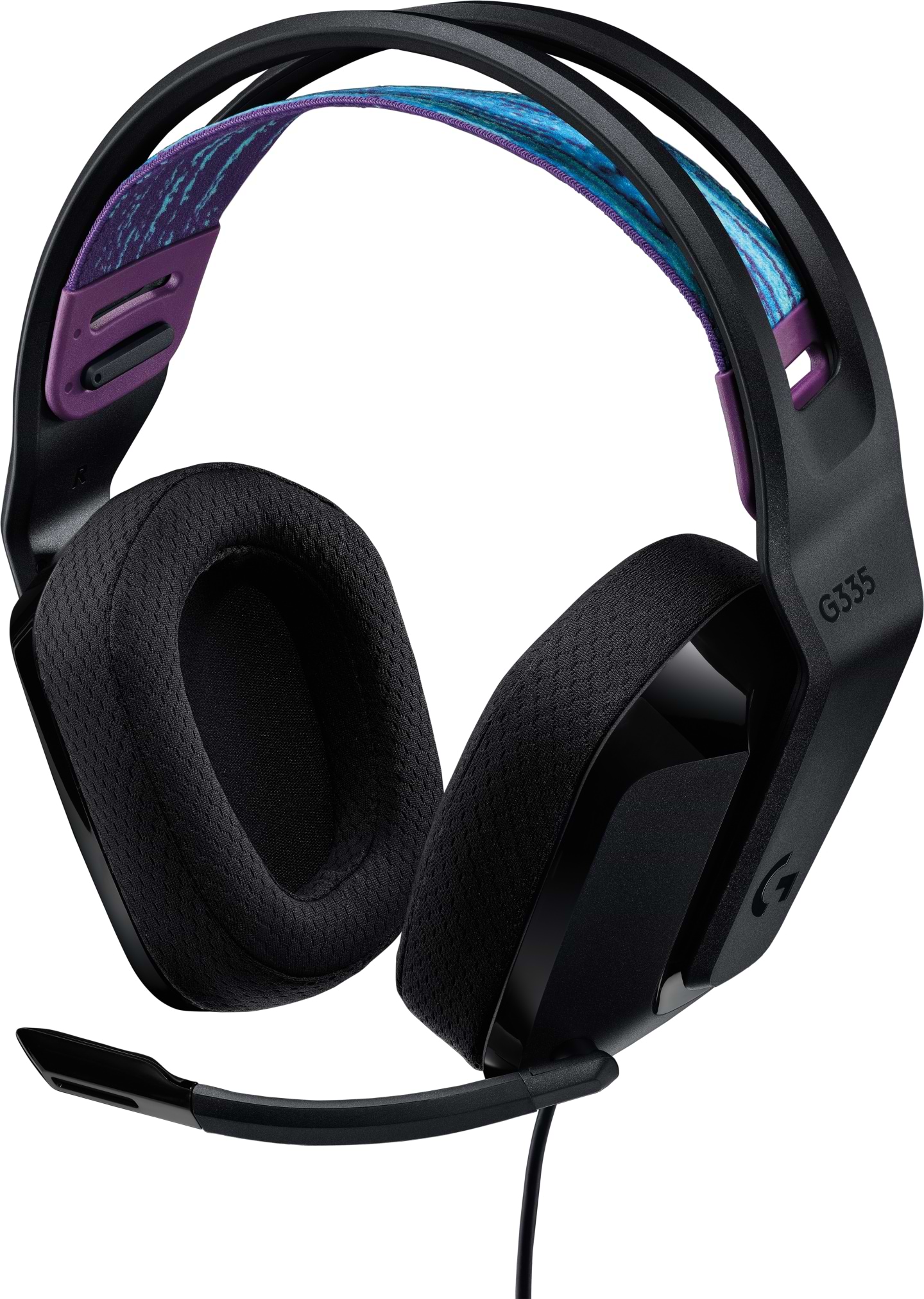 Гарнитура проводная игровая Logitech G335 Black (981-000978) - Фото 1
