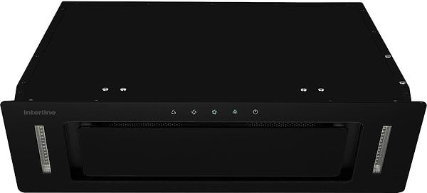 Фото - Вытяжка встраиваемая Interline JOLLY BL A/72/GL/K Фото - Вытяжка встраиваемая Interline JOLLY BL A/72/GL/K