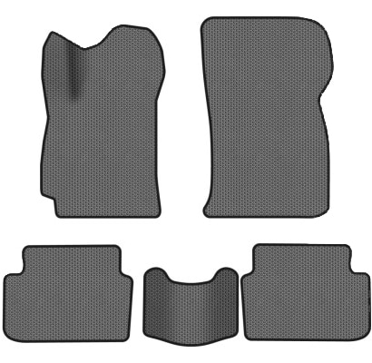 EVA коврики в салон авто EVAtech для Lanos Daewoo 1998-2017 1 поколение Htb EU DO31959CD5SGB