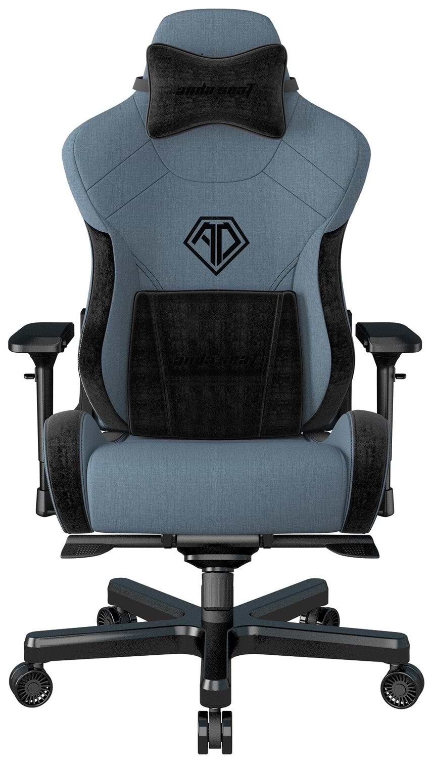 Крісло для геймерів Anda Seat T-Pro 2 Blue/Black Size XL (AD12XLLA-01-SB-F) - Фото 1