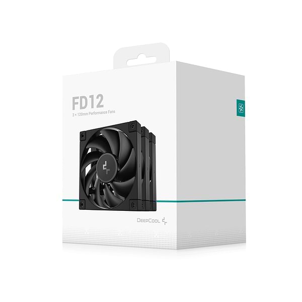 Фото - Корпусний вентилятор Deepcool FD12-3 IN 1 (R-FD12-BKNPN3-G)