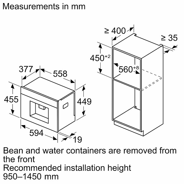 Фото - Кавомашина вбудовувана Bosch CTL7181W0