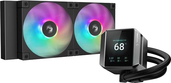 Фото - Водяная система охлаждения Deepcool Mystique 240 ARGB Black (R-LX550-BKADSNC-G-1)