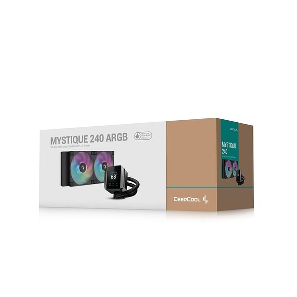 Фото - Водяная система охлаждения Deepcool Mystique 240 ARGB Black (R-LX550-BKADSNC-G-1)