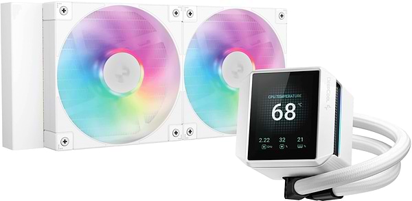Фото - Водяная система охлаждения Deepcool Mystique 240 ARGB White (R-LX240-WHDSNMCP-G-1)