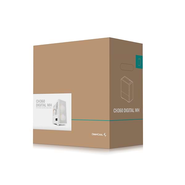 Фото - Корпус Deepcool CH360 Digital White (R-CH360-WHAPE3D-G-1) без БЖ