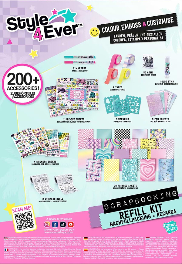 Фото - Скрапбукинг Canal Toys DIY Style 4 Ever (OFG283)