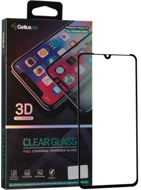 Защитное стекло для смартфона Gelius Pro 3D for Xiaomi Mi 9 Lite Black (76233)