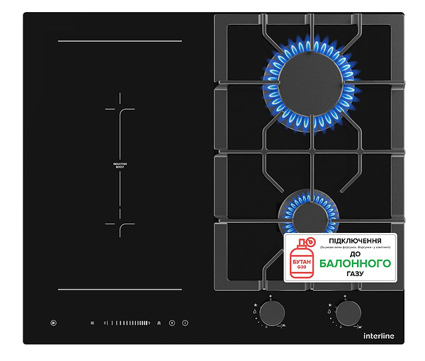 Фото - Варочная панель комбинированная Interline HCV 560 KGF BA Nano Matte