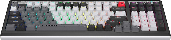Фото - Клавіатура дротова ігрова Bloody B950 RGB Warrior Grey