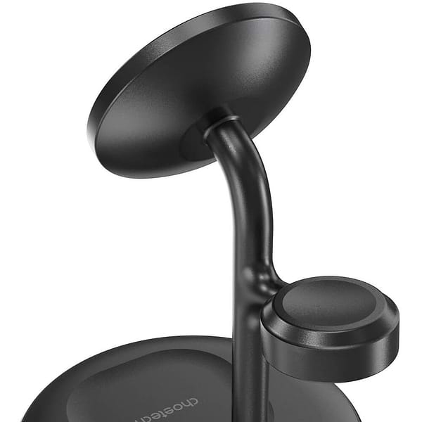 Фото - Беспроводное зарядное устройство Choetech 3in1 Magnetic wireless charger station for Apple (T585-F-101CCBK)