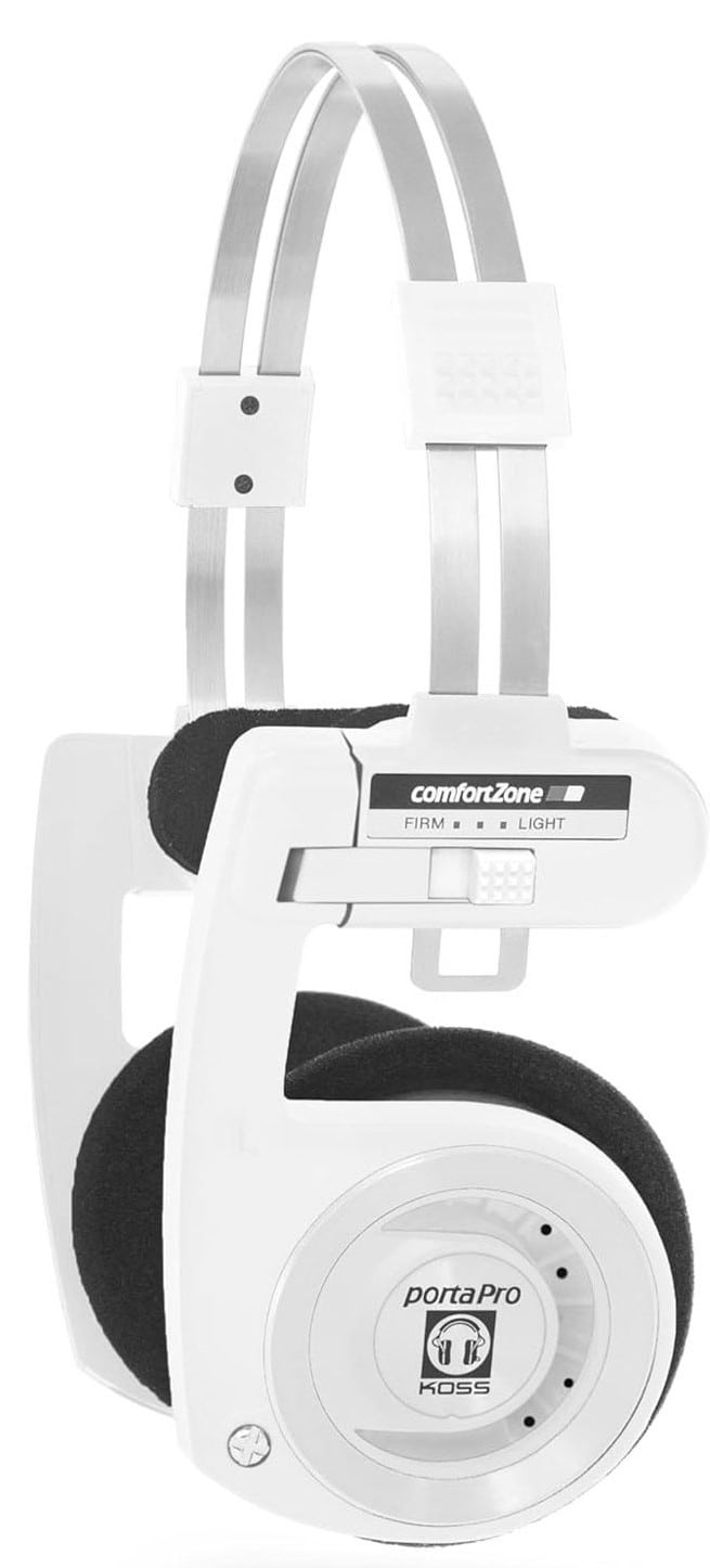 Навушники накладні дротові Koss Porta Pro White (198178.101)