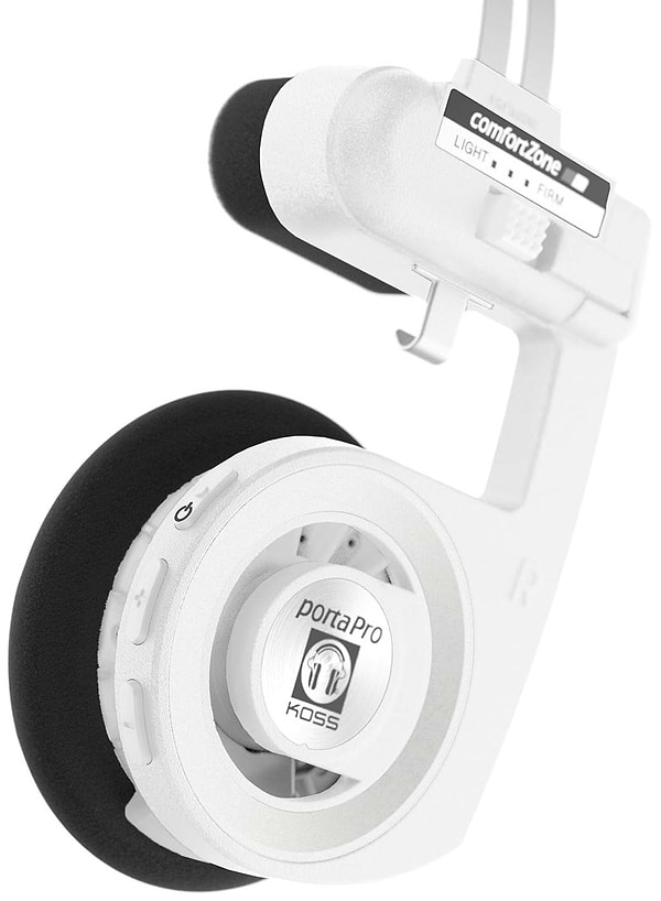 Фото - Навушники накладні дротові Koss Porta Pro White (198178.101)