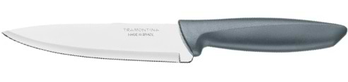 Фото - Ніж кухаря Tramontina Plenus Grey Chef 203 мм (23426/168) Фото - Ніж кухаря Tramontina Plenus Grey Chef 203 мм (23426/168)