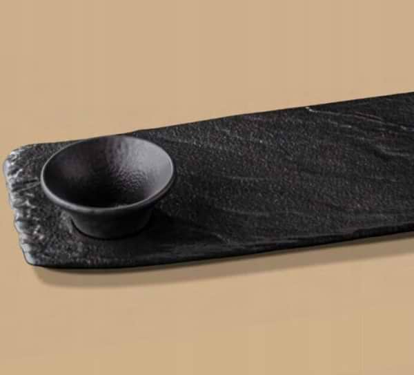 Фото - Блюдо Wilmax Slatestone Black 32.5х10 см (WL-661132 / A)