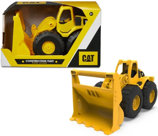 Фото - Наземная строительная техника Funrise Строительная бригада CAT Погрузчик, 25 см (82023F)