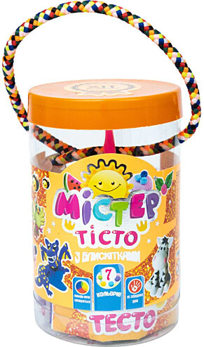 Купити Ліплення з тіста Strateg Містер тісто 7 кольорів (укр) (71807) - Фото 1 Ліплення з тіста Strateg Містер тісто 7 кольорів (укр) (71807) - Фото 1