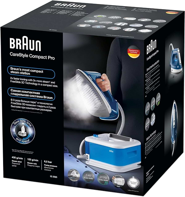 Фото - Утюг с парогенератором Braun IS2565BL