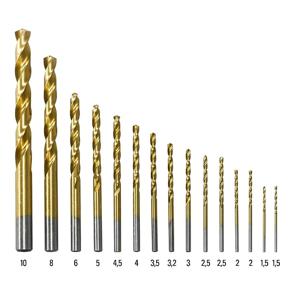 Фото - Набір свердел Trotec HSS Metal Drill Set (6200001131)