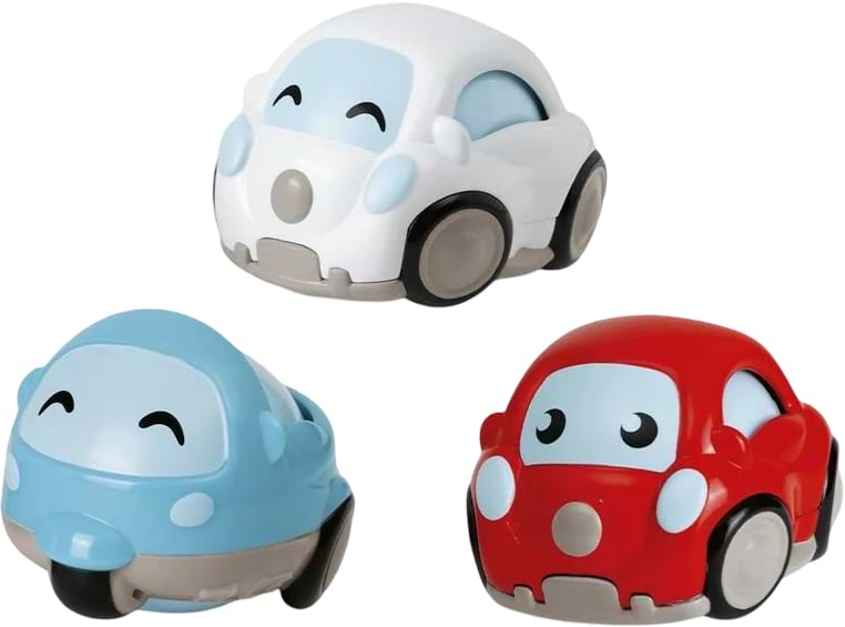 Базовий ігровий транспорт для малюка Chicco Набір машинок Міський ретропарк серії Turbo Ball (11854.00)