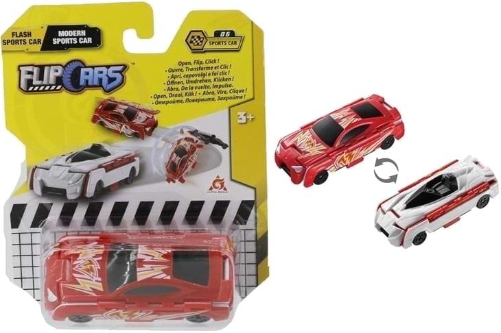 Машинка-трансформер Flip Cars Спорткар блискавка і Сучасний спорткар (EU463875B-06)