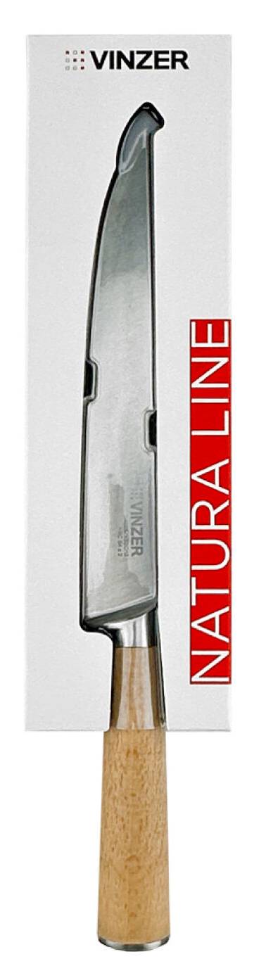 Фото - Нож для мяса Vinzer Natura Line 19 см (50614)